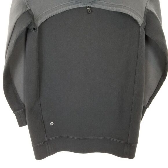 Lululemon Women In Orbit Jacket Hooded Sz 4 Graphite Grey Athletic Casual - Picture 6 of 8
